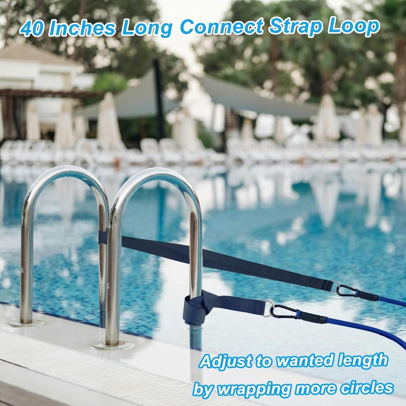 CORECISE Swimming Resistance Training Set - Aquatic Resistance Belt, Swim Parachute, Pool Trainer Set - Image 5